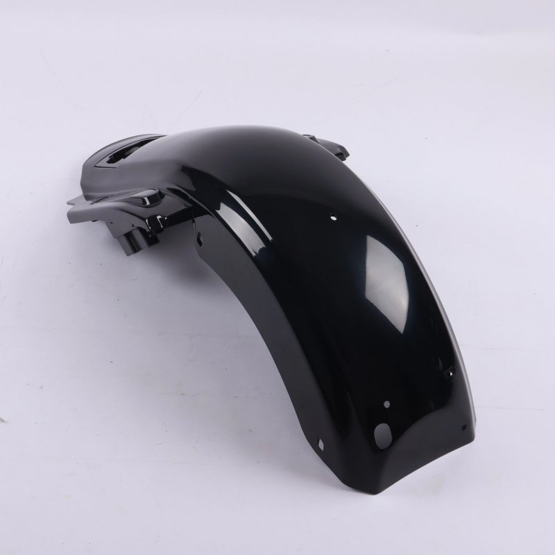 ABS Plastic Fit  Motorcycle Models 2009-2017 Rear Fender Left No Cut Out with Cvo Light Rear Mudguard